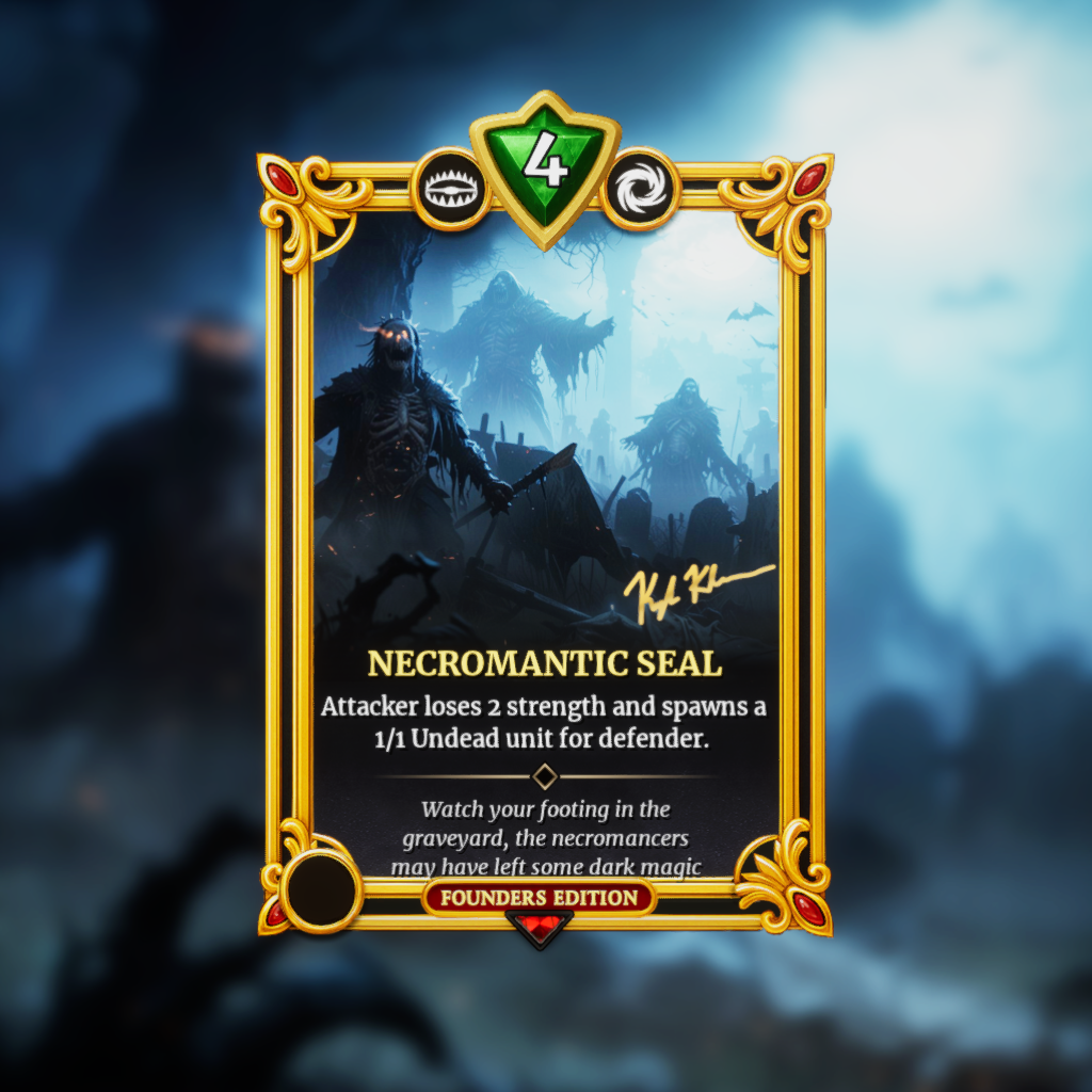 Founders Card: Necromantic Seal
