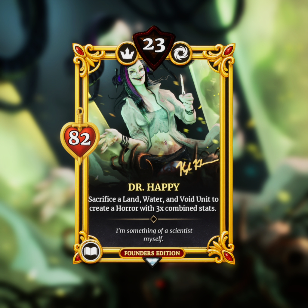 Founders Card: Dr. Happy