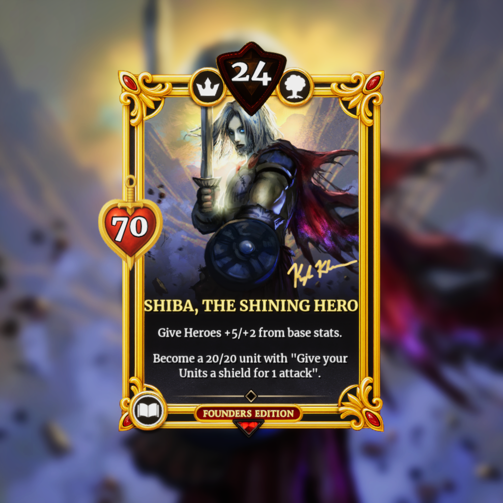 Founders Card: The Shining Hero